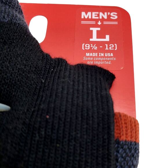 Duluth Trading 7 Year Socks Over Calf Black L 9 1/2-12 Lightweight Performance - Picture 5 of 7